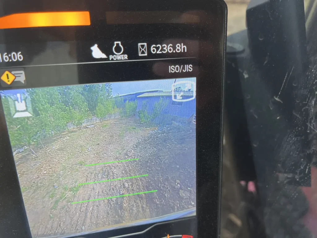 Used 2022 CAT 320GC excavator, hour meter reading 6,236.8 hours